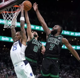 La defensa y coralidad de los Celtics son demasiado para los Mavericks, 105-98 [2-0]