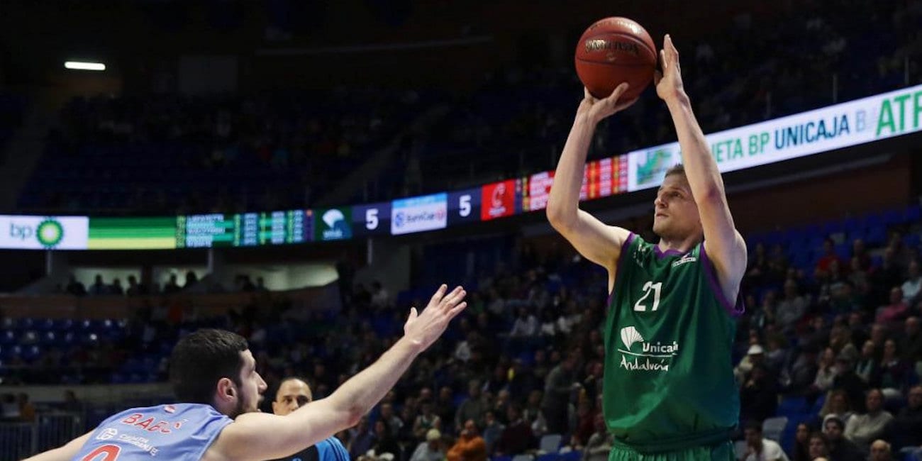 Adam Waczynski y el Unicaja, juntos una temporada más