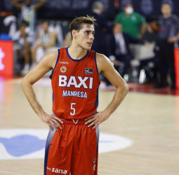 Guillem Jou podría irse del Manresa. Básquet Girona atento a la situación