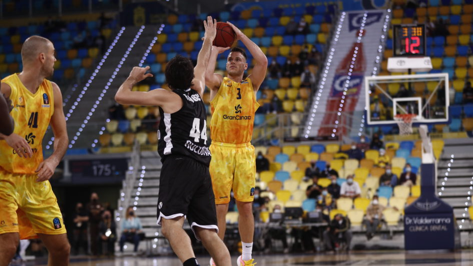 El Gran Canaria logra un triunfo de muchos quilates ante la Virtus (100-80)