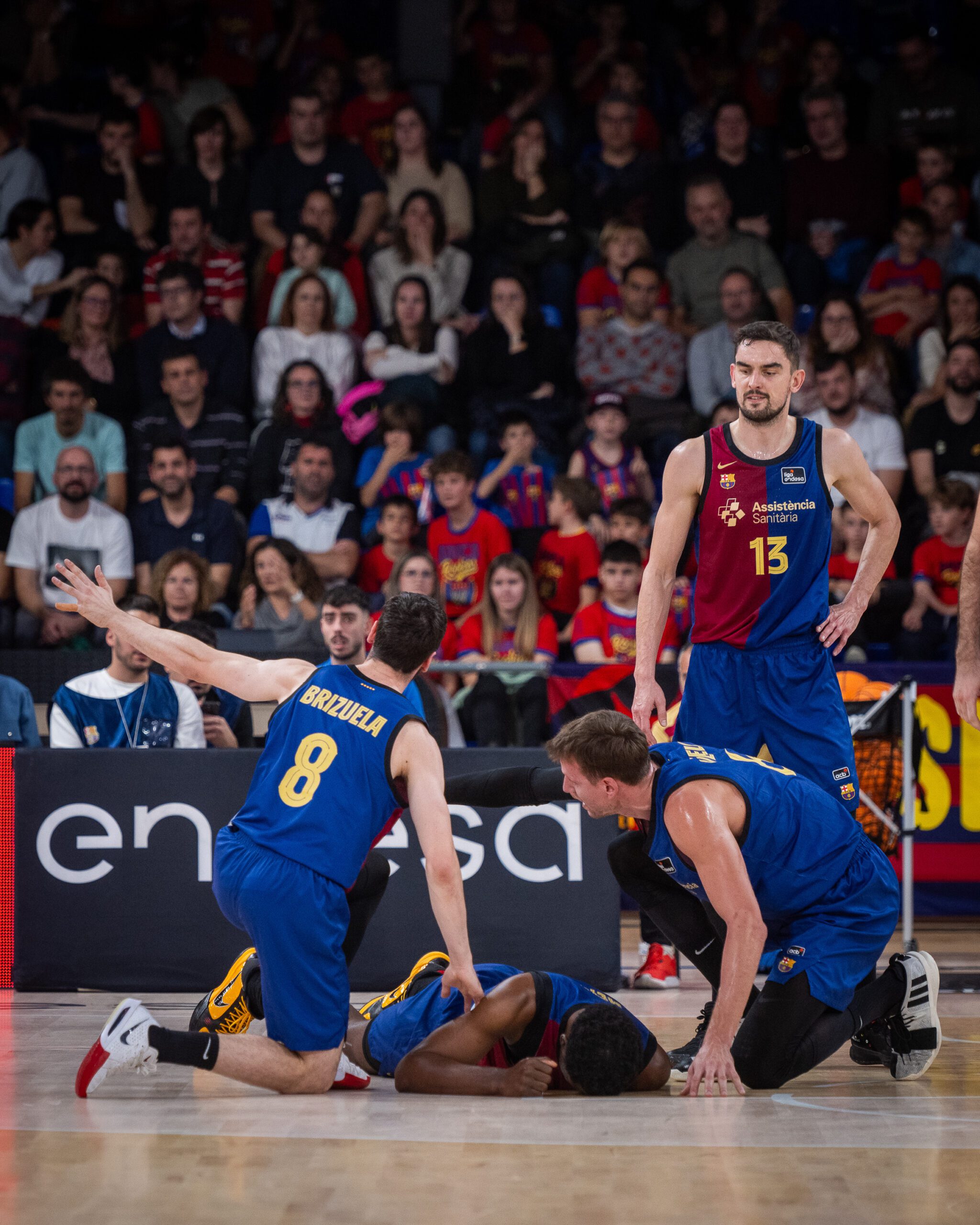 Ejercicio de resiliencia del Barça para ganar a Valencia Basket (102-99)