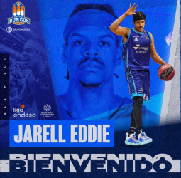 Jarell Eddie, nuevo interior para Hereda San Pablo Burgos