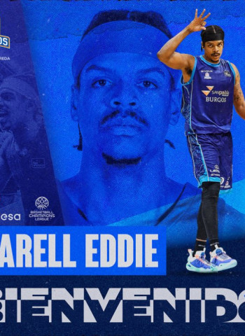 Jarell Eddie, nuevo interior para Hereda San Pablo Burgos