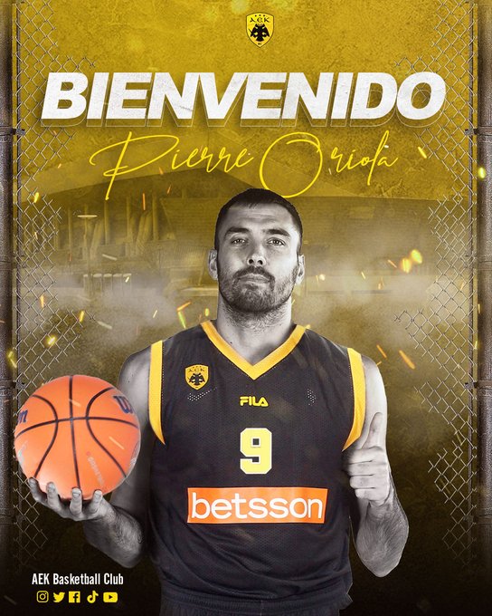 El AEK Atenas anuncia el fichaje de Pierre Oriola