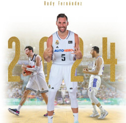 Rudy Fernández, un año más de blanco