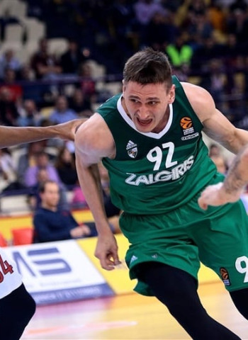 Zalgiris gana por la mínima al Olympiacos (86-85)