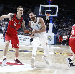Rudy decanta un partido de poder a poder entre Real Madrid y el Baskonia (75-73)