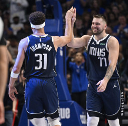 Klay Thompson deslumbra en su debut con los Mavericks, 109-120
