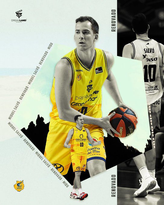 Miquel Salvó renueva dos temporadas con el Dreamland Gran Canaria