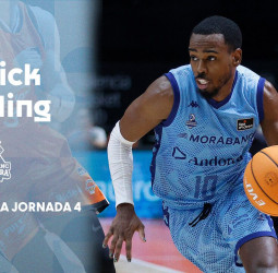 Jerrick Harding, Jugador de la Jornada 4 de la Liga Endesa 2024-25