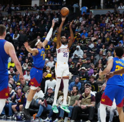 Durant y un tiempo extra, doblegan a los Nuggets