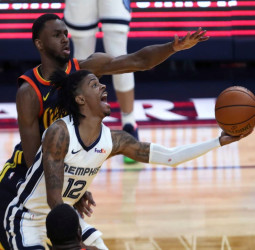 Ja Morant guía los Grizzlies hasta los playoffs (112-117)