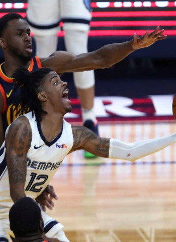 Ja Morant guía los Grizzlies hasta los playoffs (112-117)
