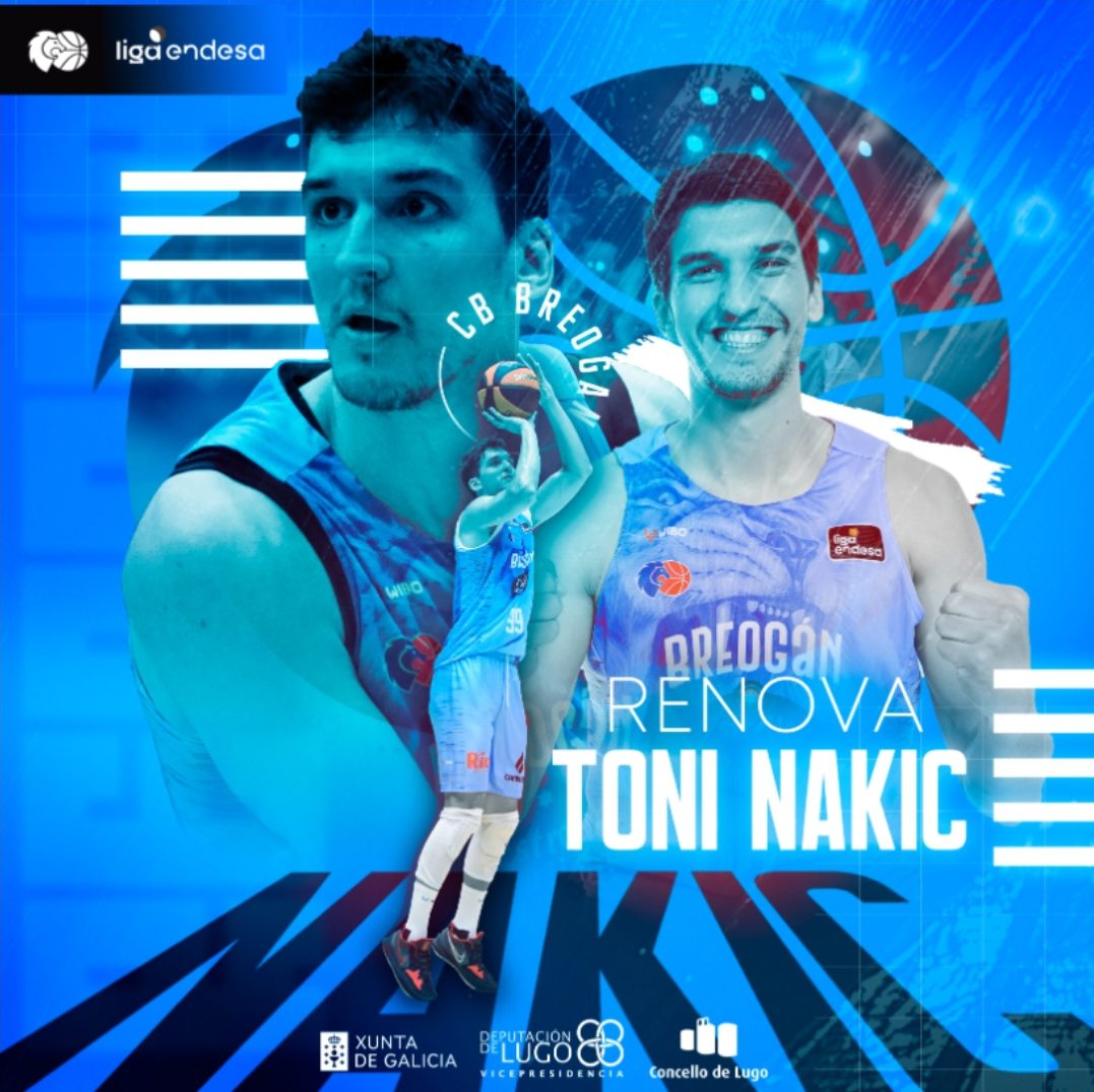 Toni Nakic renueva con el Río Breogán