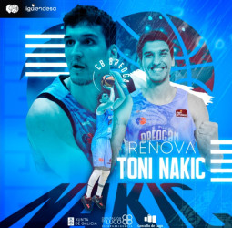 Toni Nakic renueva con el Río Breogán