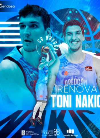Toni Nakic renueva con el Río Breogán