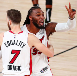 Los Heat colocan en una difícil situación a los Celtics (101-106) [0-2]