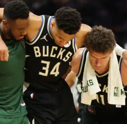 Milwaukee se paraliza con la lesión de Giannis Antetokounmpo