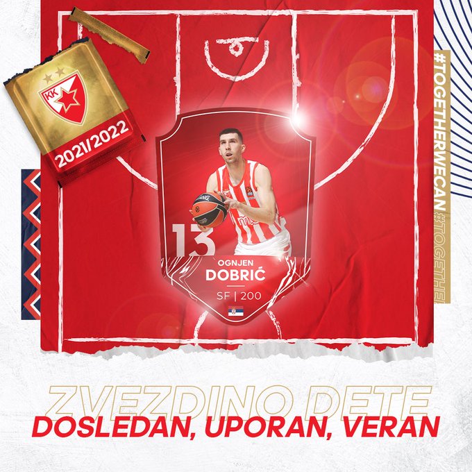 El Estrella Roja anuncia la renovación de Ognjen Dobric