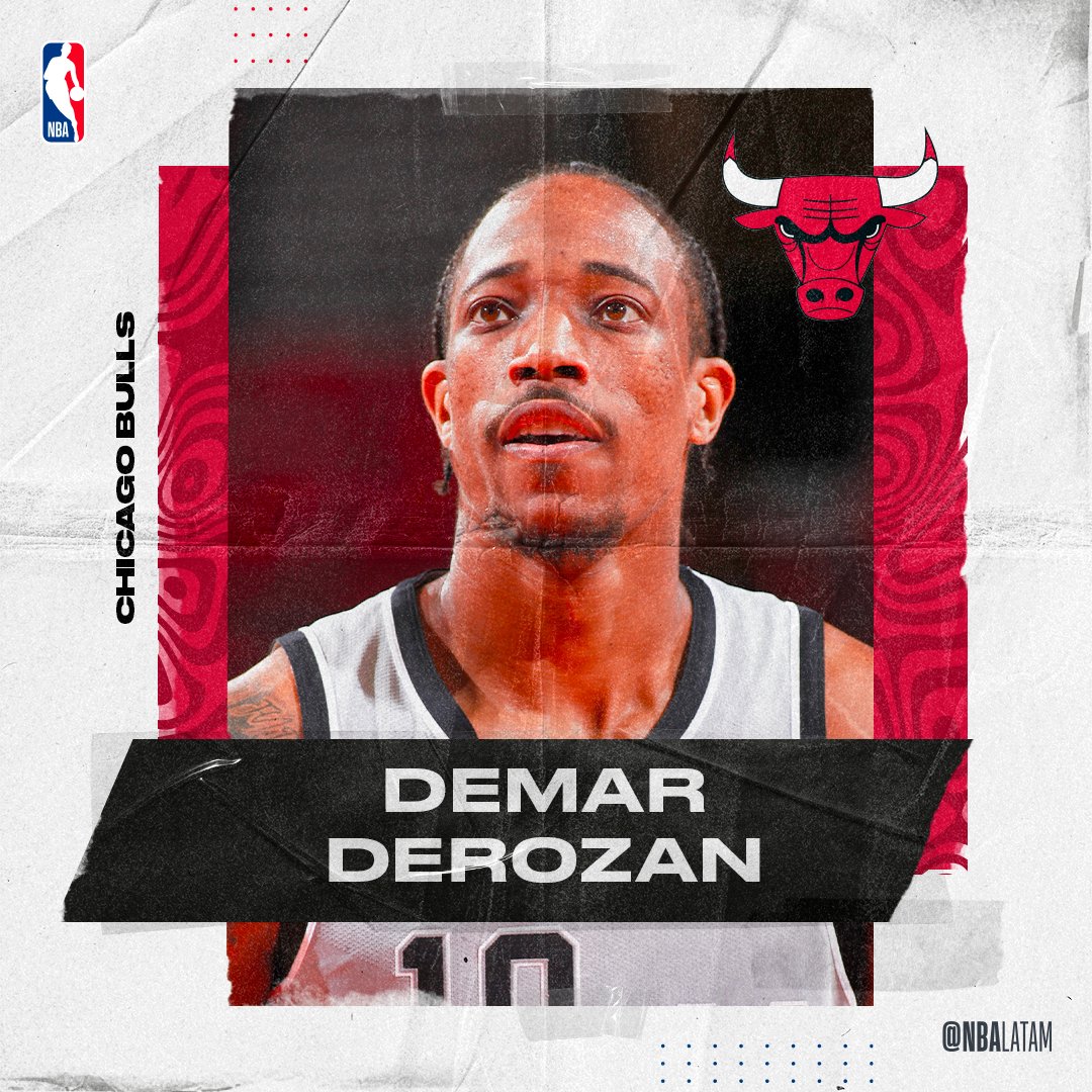 Los Chicago Bulls anuncian el fichaje de DeMar DeRozan