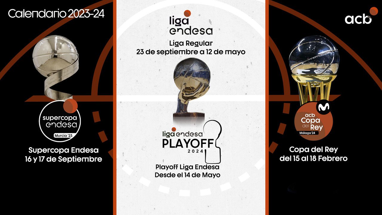 Las fechas de la temporada 2023-24