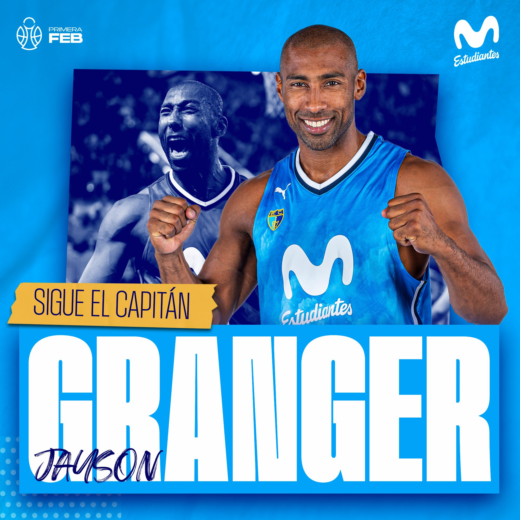Jayson Granger será el capitán del Movistar Estudiantes