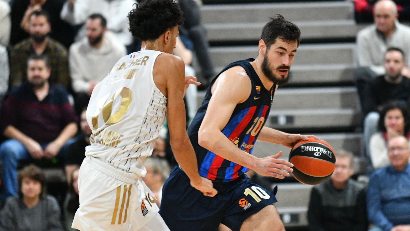 El Barcelona resiste al ASVEL, 75-82