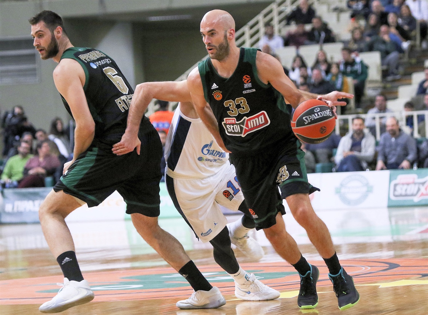 Thomas guía al Panathinaikos a una clara victoria ante el Zenit (96-81)