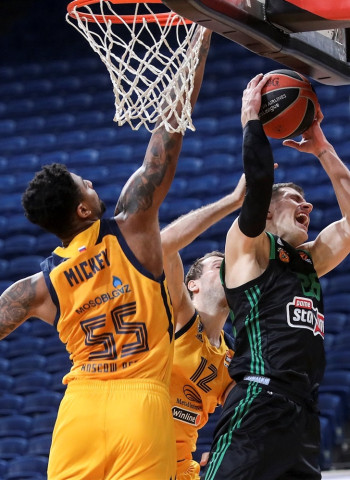 El Panathinaikos se aprovecha del mal momento del Khimki (94-78)