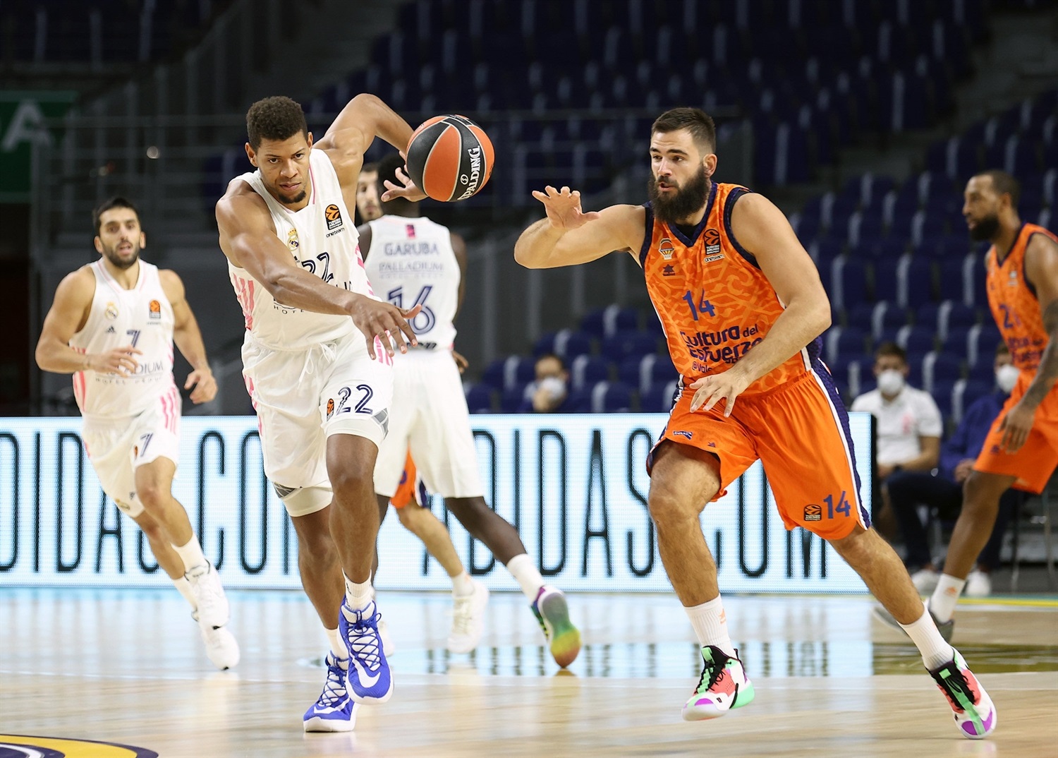 Valencia Basket suma en Madrid el 2 de 2 en Euroliga (77-93)