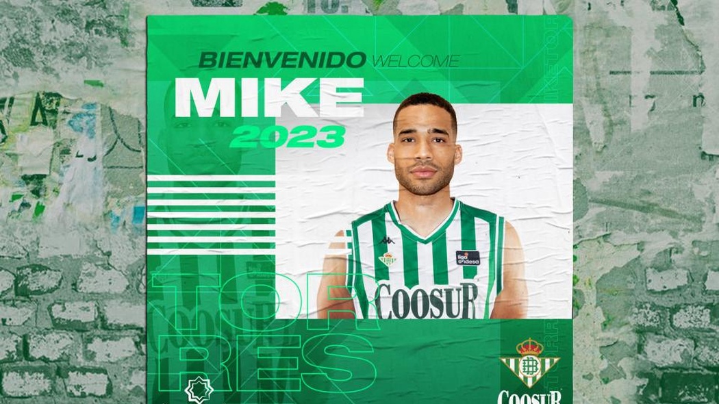 El Coosur Real Betis llega a un principio de acuerdo con Mike Torres