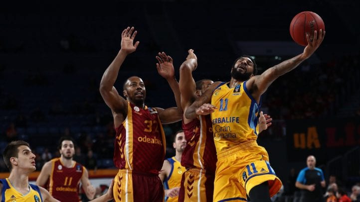 Histórica paliza del Herbalife Gran Canaria al Galatasaray en Estambul (86-108)