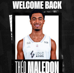 El ASVEL Villeurbanne anuncia la vuelta de Theo Maledon