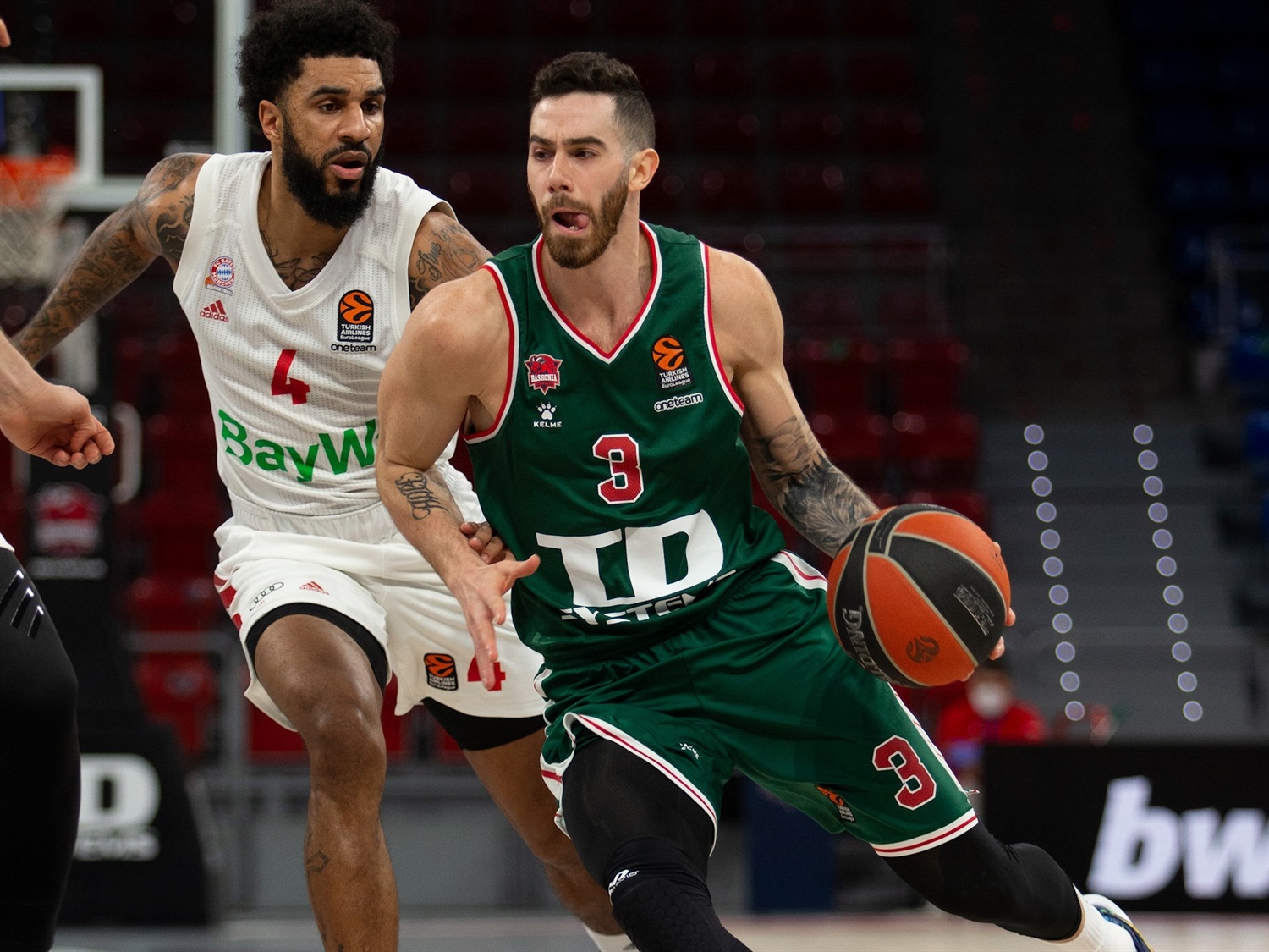 Estelar tercer cuarto del Baskonia para seguir luchando por el PlayOff (78-71)