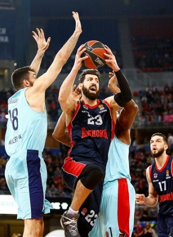 Shengelia y Cory Higgins, MVP's de la jornada 14 de la EuroLiga