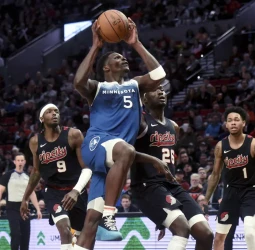Los Timberwolves pasan como una tormenta por Portland