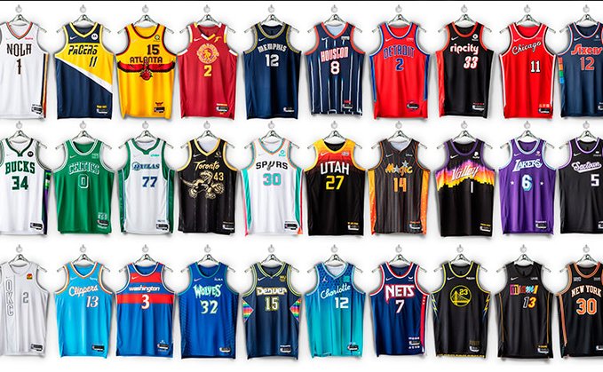 La NBA presenta las camisetas City Edition 2021/22