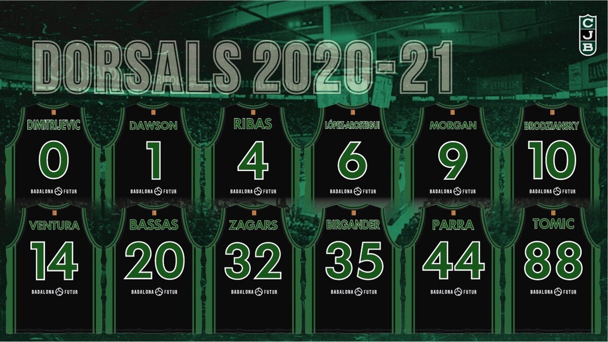 La Penya muestra sus dorsales 2020-21