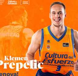 Klemen Prepelic, un año más de taronja
