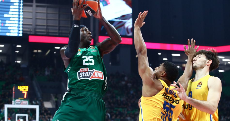 Solo al final pudo el Panathinaikos imponerse ante el Maccabi, 93-87