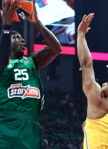 Solo al final pudo el Panathinaikos imponerse ante el Maccabi, 93-87