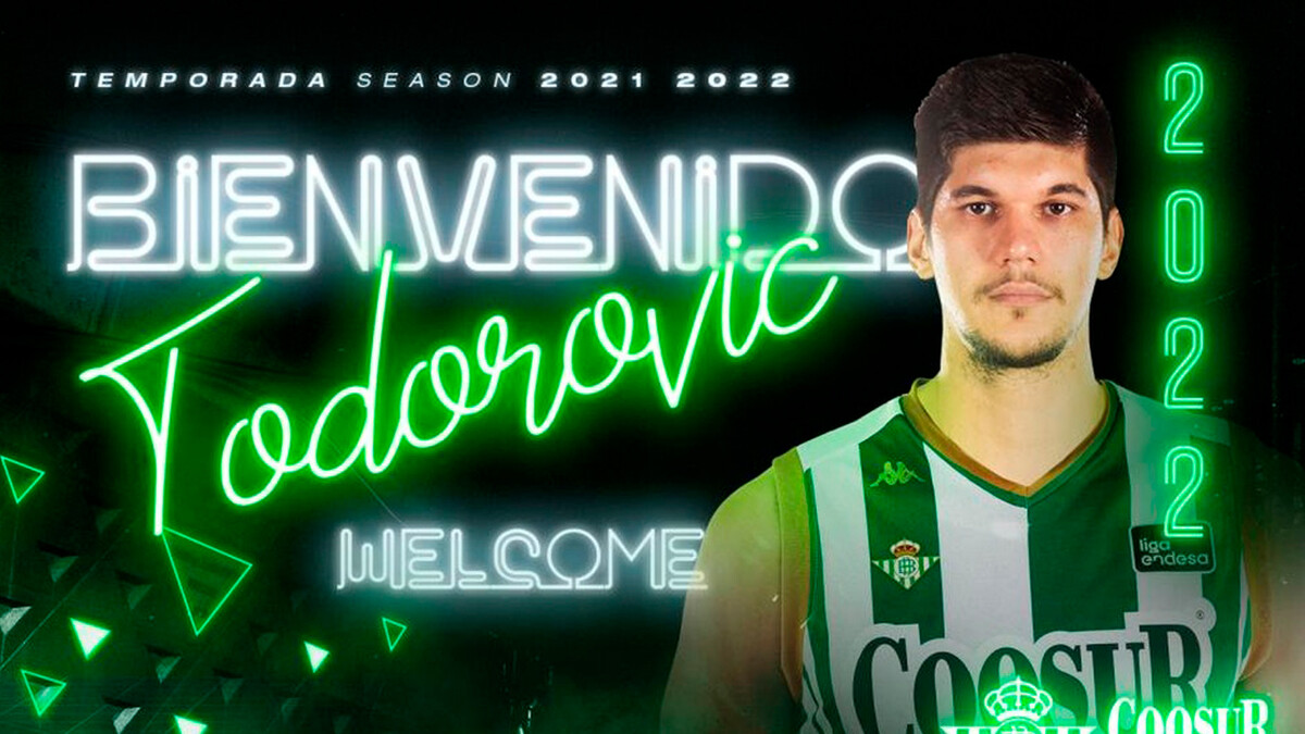 Betis y Joventut alcanzan un acuerdo para la cesión de Marko Todorovic