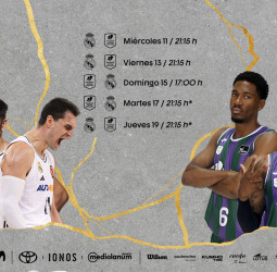 Real Madrid-Unicaja, 2ª semifinal del Playoff 2025
