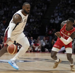 LeBron ejerce de "Rey" para superar a Alemania, 92-88