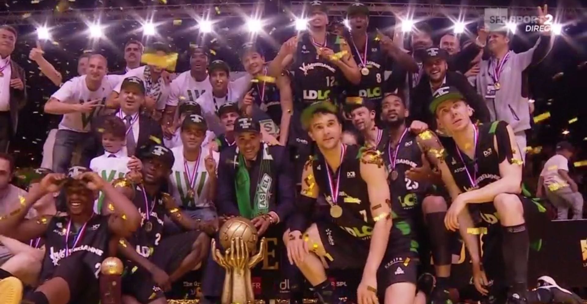 El ASVEL asalta Strasbourg y se proclama campeón de Francia (2-3)