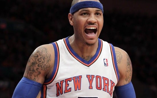 Carmelo vuelve a liderar para que los Knicks ganen en la prórroga