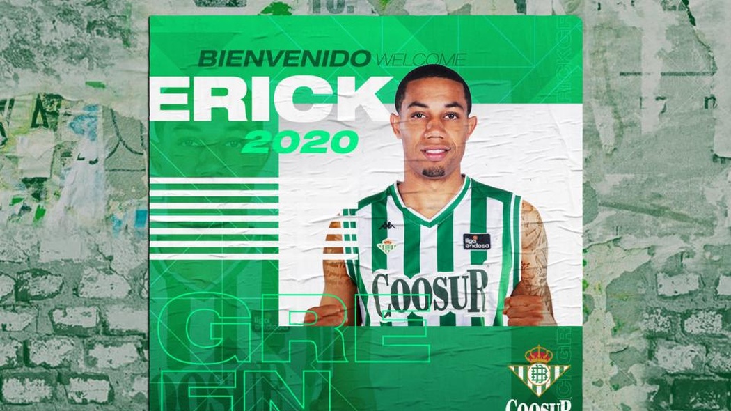 Erick Green, nuevo jugador del Coosur Real Betis