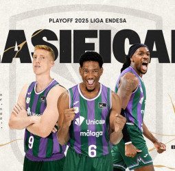 El Unicaja, 4º pasajero del Playoff de Liga Endesa