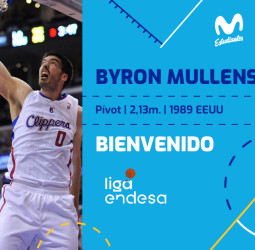 Byron Mullens, nuevo jugador de Movistar Estu