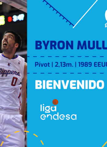 Byron Mullens, nuevo jugador de Movistar Estu